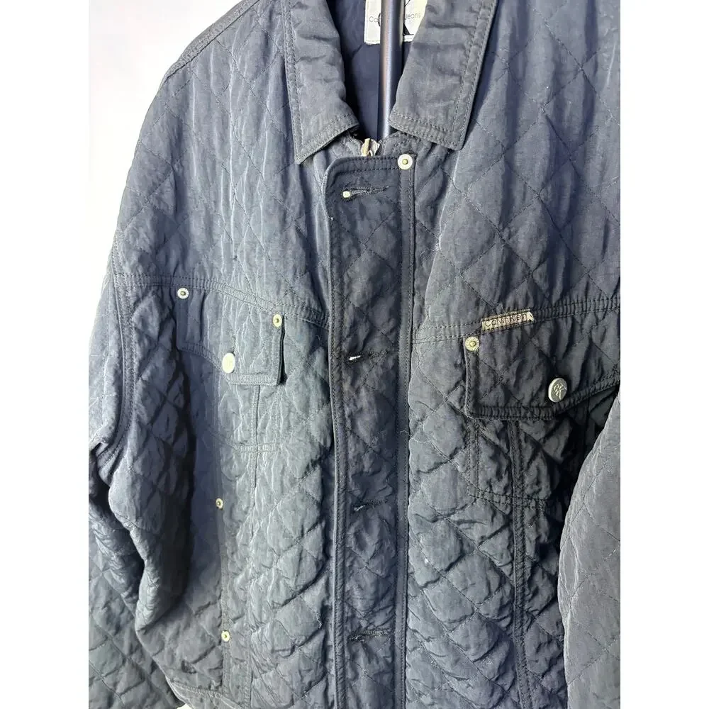 Calvin Klein Quilted Nylon Jacket – Lightweight Everyday Outerwear